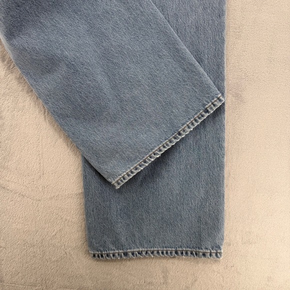 Won Hundred Kiri Wash 4 Denim Jeans Light Wash Wide Leg Made in Italy W28 L34 - Picture 13 of 16